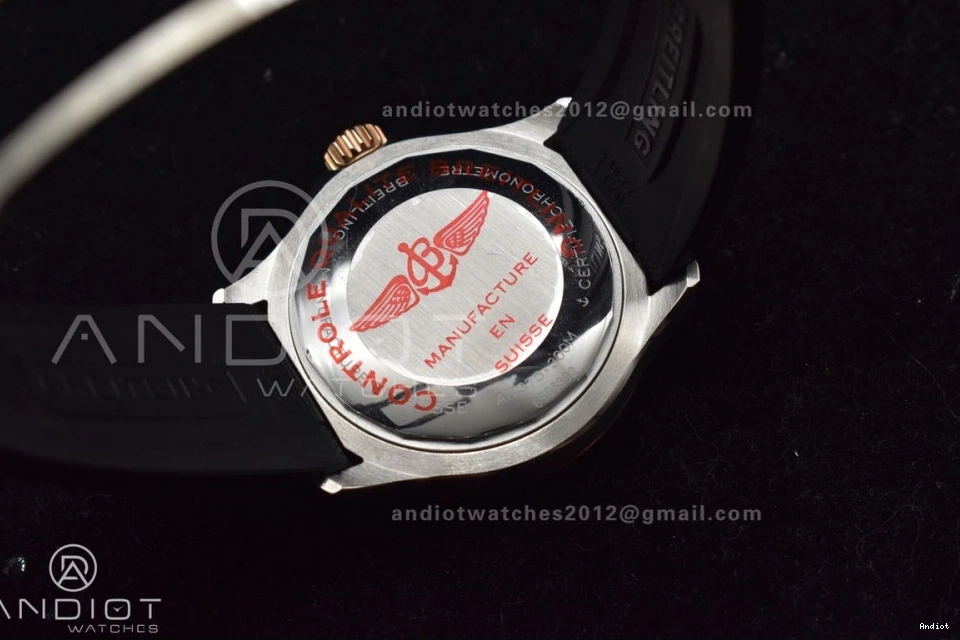 Edition Black SS RG Black 42 Strap BLSF Rubber A2824 Dial Automatic Best 1:1 SuperOcean on 0408